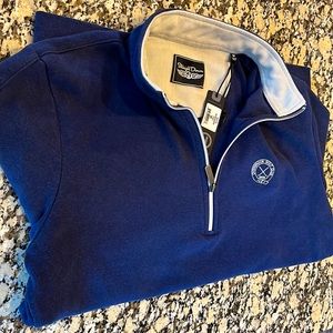NWT - Never worn - Overbrook Golf Club - Straightdown Burnside 1/4 zip